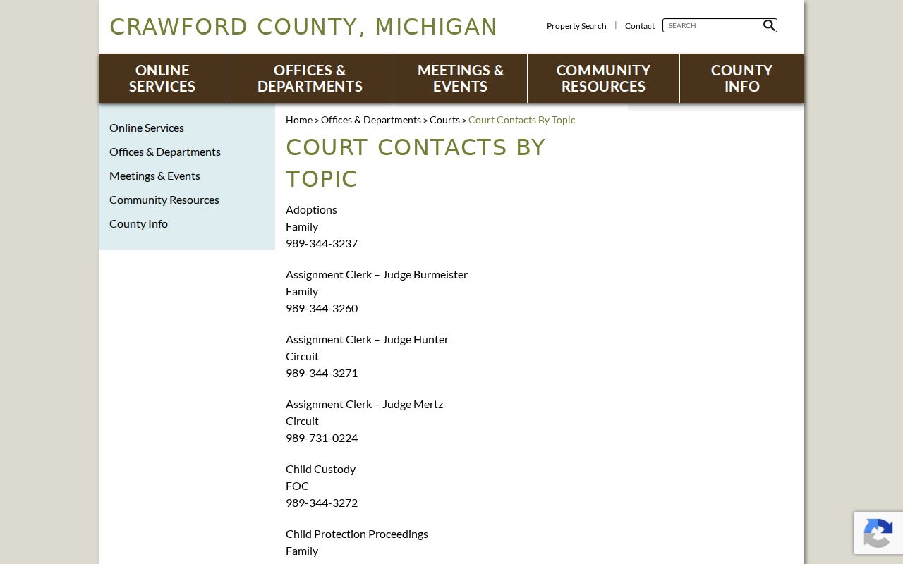Crawford County warrant check: felony, misdemeanor, and traffic court phone routing